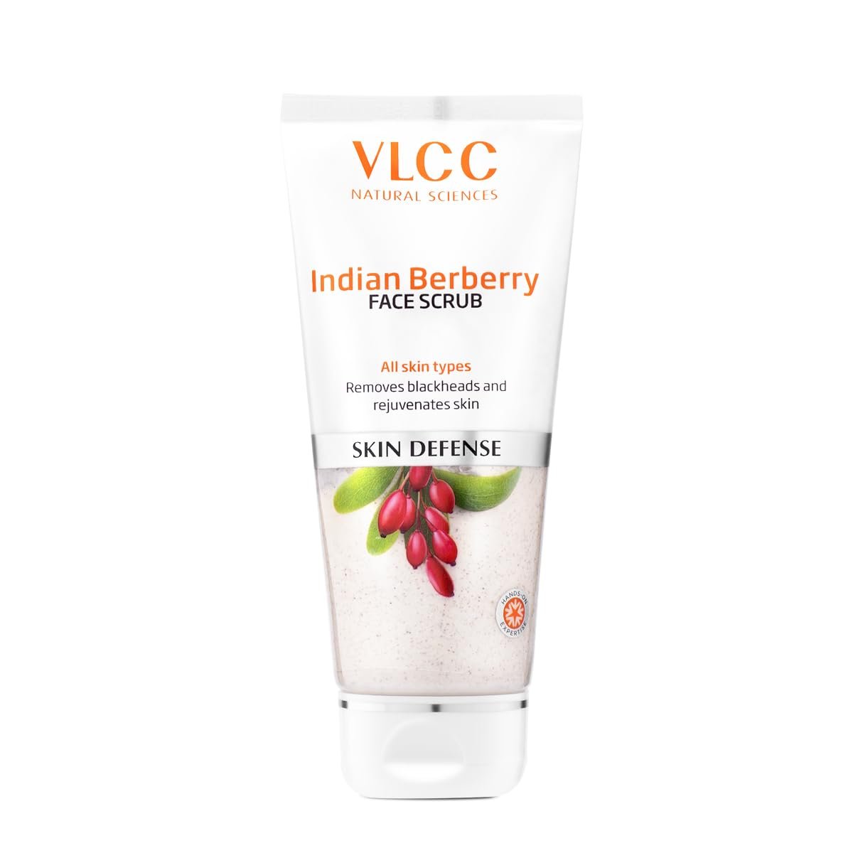 VLCC Indian Berberry Face Scrub – 80g | Gentle Scrub | Helps remove Dead Skin Cells | Clears Skin and Helps remove Blackheads | Rich in Antioxidants | Helps improve Skin Texture.