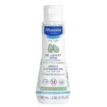 Mustela Baby Body Wash and Shampoo with Avocado 100ml – Head to Toe Wash for Bath | Baby Shampoo | Gentle Cleansing Gel with Vitamin B5