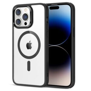 ESR Classic Hybrid for iPhone 14 Pro Max Case, Clear Black