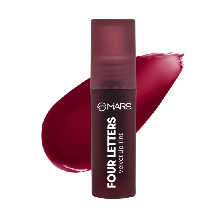 MARS Love Track Velvet Lip Tint (2.8ml) (FOUR LETTER) | Velvet Matte Finish | Non-Sticky & Lightweight | Highly Pigmented | Comfortable Wear