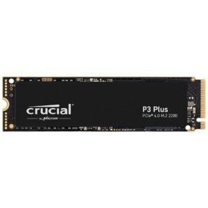 Crucial P3 Plus 2TB PCIe 4.0 3D NAND NVMe M.2 SSD, up to 5000MB/s – CT2000P3PSSD8