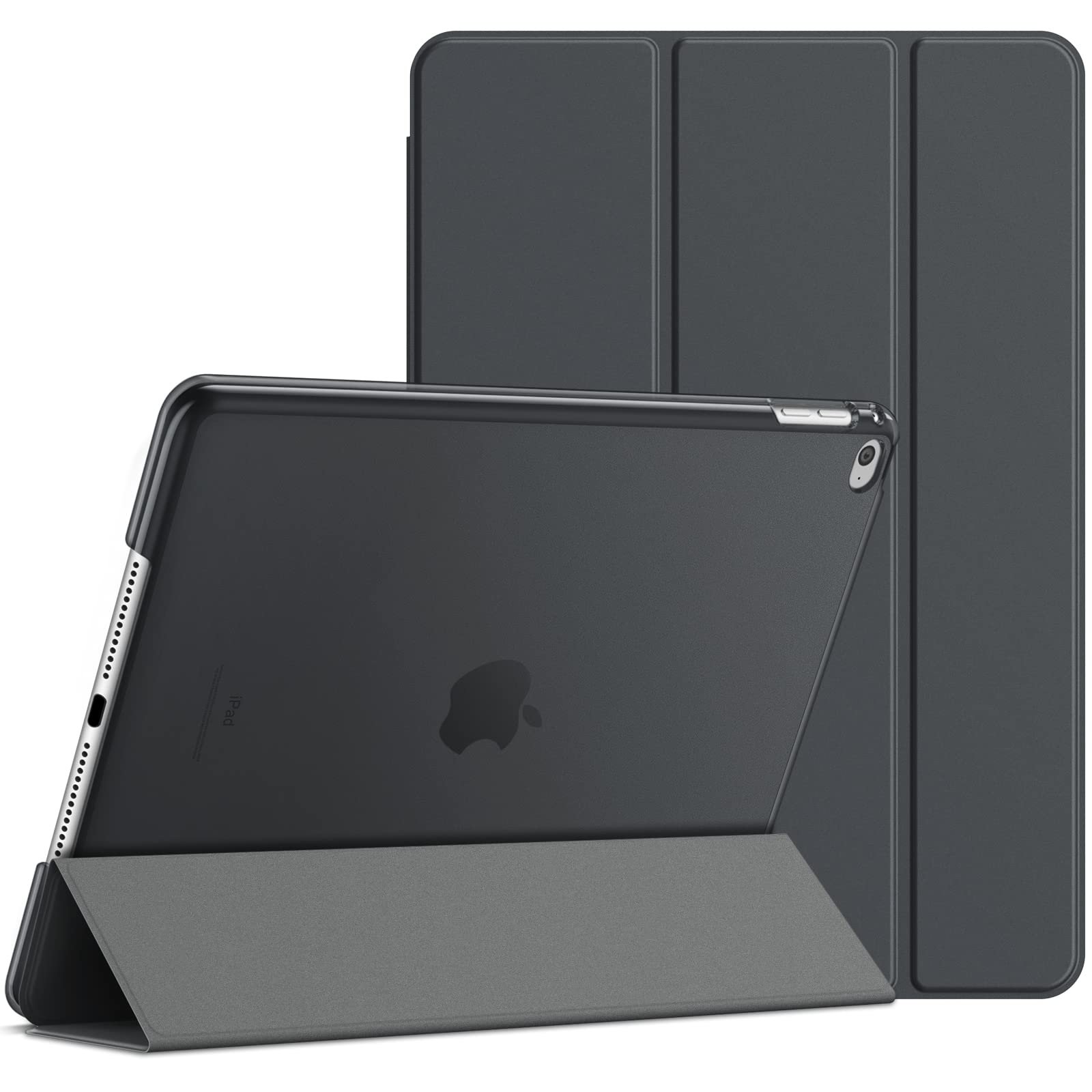 JETech Case for iPad Air 2, Dark Grey