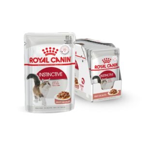 Royal Canin Instinctive Adult Cat, Wet Food, 1.02 kg (85 g x Pack of 12)