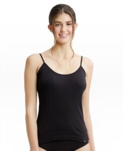 Jockey 1487 Women Super Combed Cotton Rib Camisole with Adjustable Straps