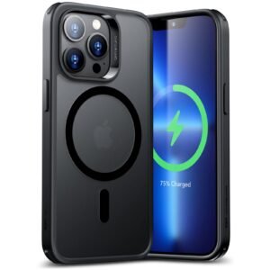 ESR Classic Hybrid for iPhone 13 Pro Case, Frosted Black