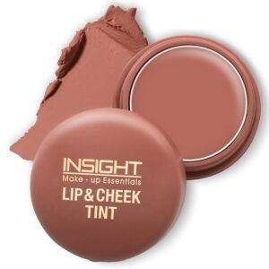 INSIGHT Lip and Cheek Tint – Irish Cream (3 g) Matte Finish | Enriched with Vitamin E for Nourishment | Long-Wearing | Multipurpose Tint for Lips & Cheeks | Lightweight Formula, Smooth Application | Suitable for All Skin Types