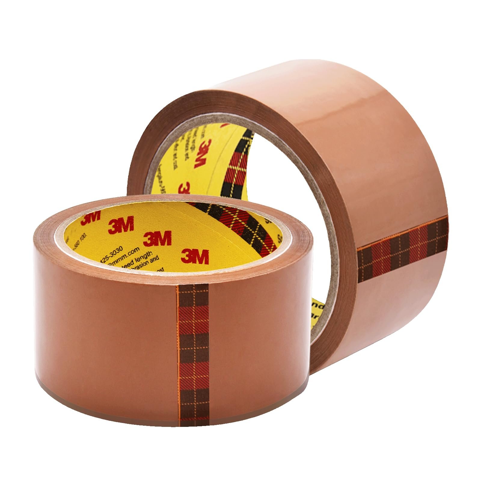 Scotch BOPP Packaging Tape, 48mm x 50 Meter, Tan, Strong Adhesive for Packaging, Decorating, and DIY