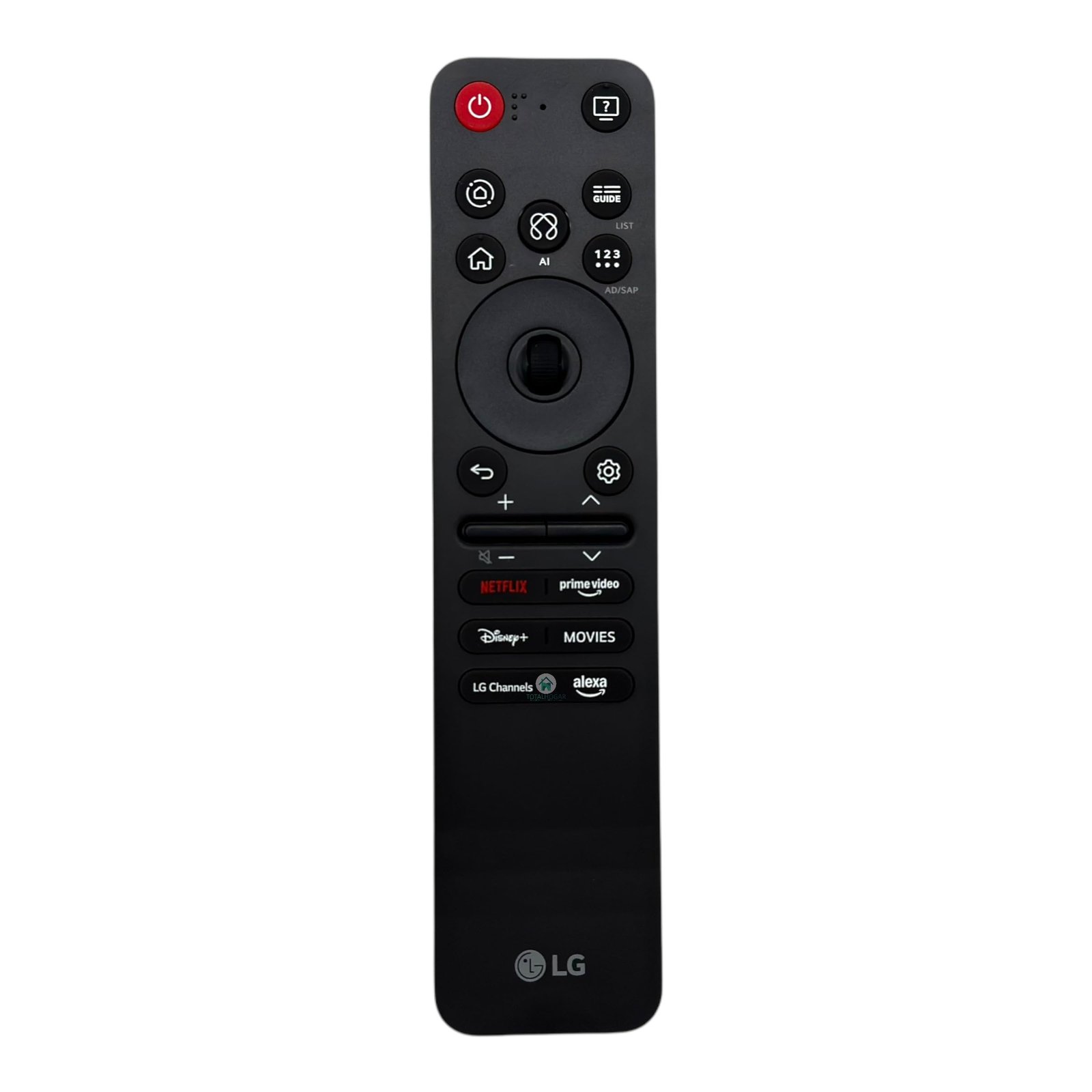 LG Original AI Magic Remote (MR25GA, 2025 Version) | AI Voice, Pointer & Wheel Control – AKB76046609 | Compatible with LG OLED, QNED, UHD, LED & LCD TVs