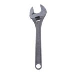 Taparia 1172-10, 10-Inch (255mm) Adjustable Spanner – Forged Chrome Vanadium Steel with Precision Jaws and Insulated Grip, 30mm Jaw Opening for Tightening, Loosening, and Plumbing – Professional Tool for Mechanics, Electricians, and DIY Repairs