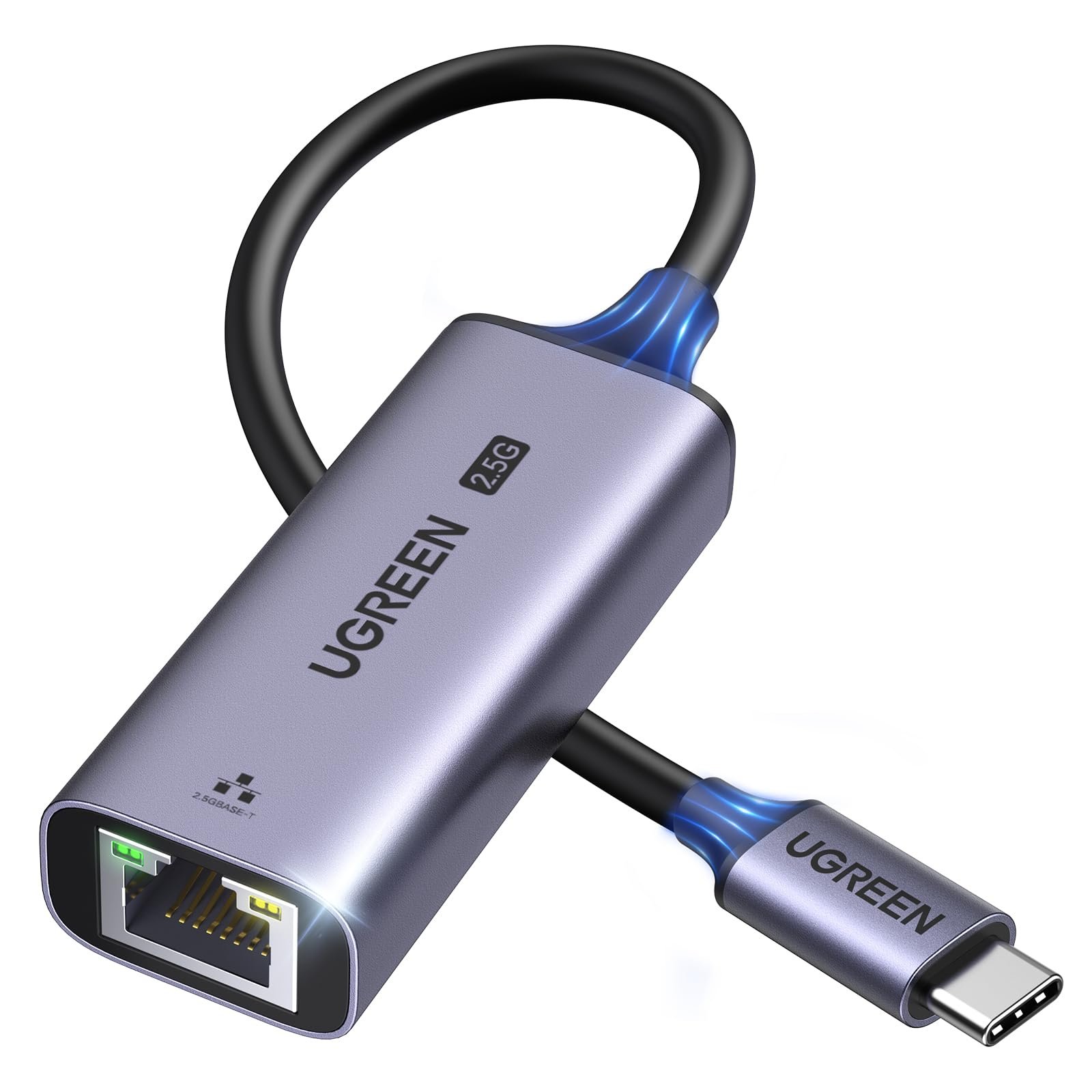 UGREEN 2.5G USB C Ethernet Adapter, Aluminum Network Adaptor