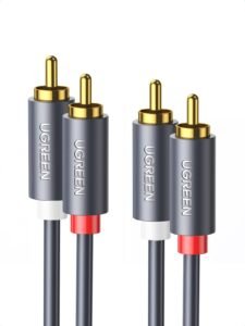 UGREEN 2RCA to 2RCA Aux Cable Cable 1M Male to Male