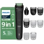 Philips India’s No.1 Men’s Trimmer* | One stroke beard trimming | All-in-One Grooming Kit- Face, Hair, Body | Ear/Nose attachment | Safe for Sensitive Skin | 60 mins runtime | 2yrs warranty* | MG3927