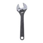 Taparia 1171-8, 8-Inch (205 mm) Adjustable Spanner – Forged Chrome Vanadium Steel with Precision Jaws and Insulated Grip, 26mm Jaw Opening for Tightening, Loosening, and Plumbing – Professional Tool for Mechanics, Electricians, and DIY Repairs