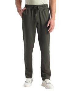 Jockey 9500 Men Super Combed Cotton Rich Regular Fit Trackpant with Side Pockets