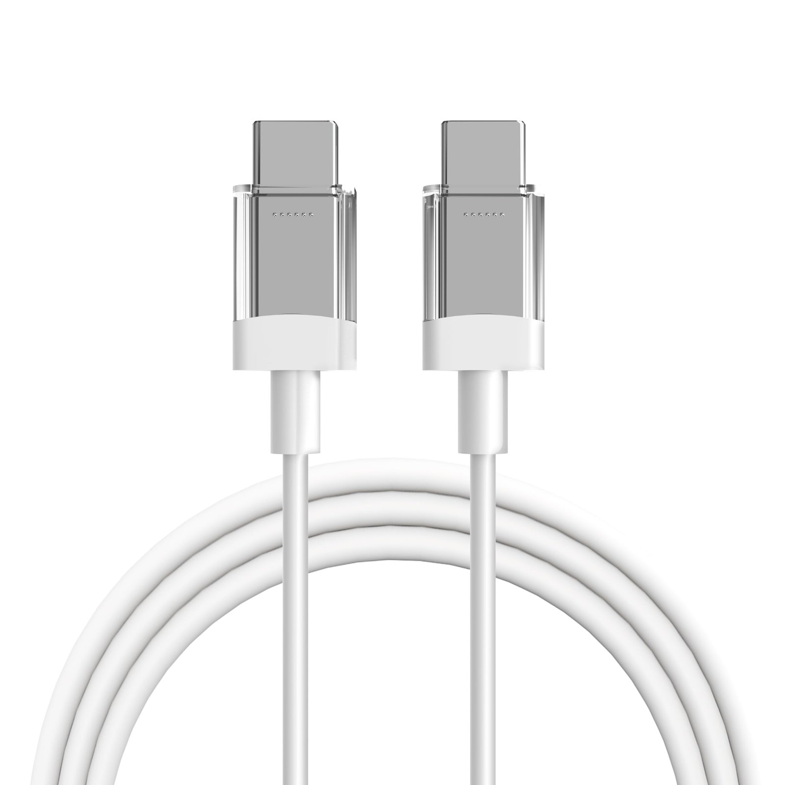 65W Charger Compatible With Nothing Original USB-C to USB-C Fast Charging Cable CMF Charger Cord for Smartphones, Compatible with Nothing Devices, Google Pixel, Samsung Galaxy, Devices (White)
