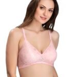 Clovia Women’s Lace Lightly Padded Wire Free Everyday Bra