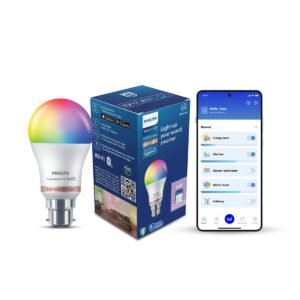 PHILIPS WiZ Neo 12W B22 Wi-Fi & Bluetooth LED Smart Bulb with Music Sync, Compatible with Amazon Alexa & Google Assistant, 16 Million Colours & Motion Sensing Technology | Pack of 1