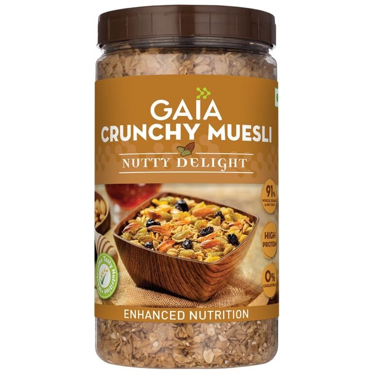 GAIA Nutty Delight Crunchy Muesli, 1 kg