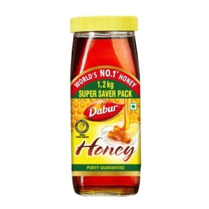 Dabur Honey – 1.2kg | Pure | World’s No.1 Honey Brand with No Sugar Adulteration | For Fitness & Health | Natural Immunity Booster | Rich in Antioxidants & Minerals
