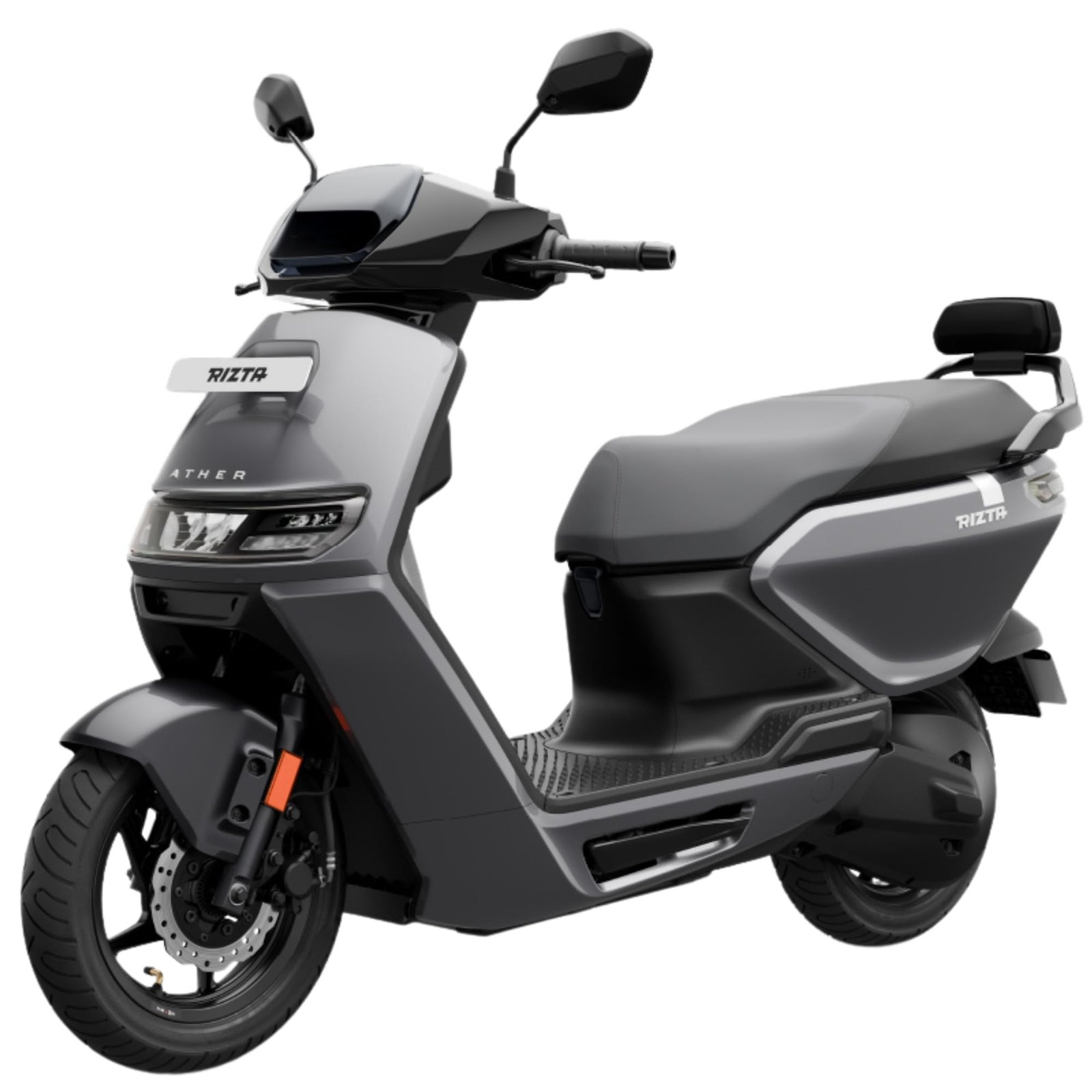 Ather Rizta Z 161 KM IDC Electric Scooter with Ather Stack PRO in Deccan Grey Mono booking for Ex-Showroom