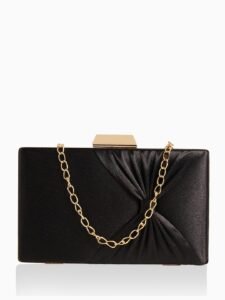Lavie Women’s Bow Frame Clutch Bags | Detachable Chain Sling Strap | Ladies Purse Wallet
