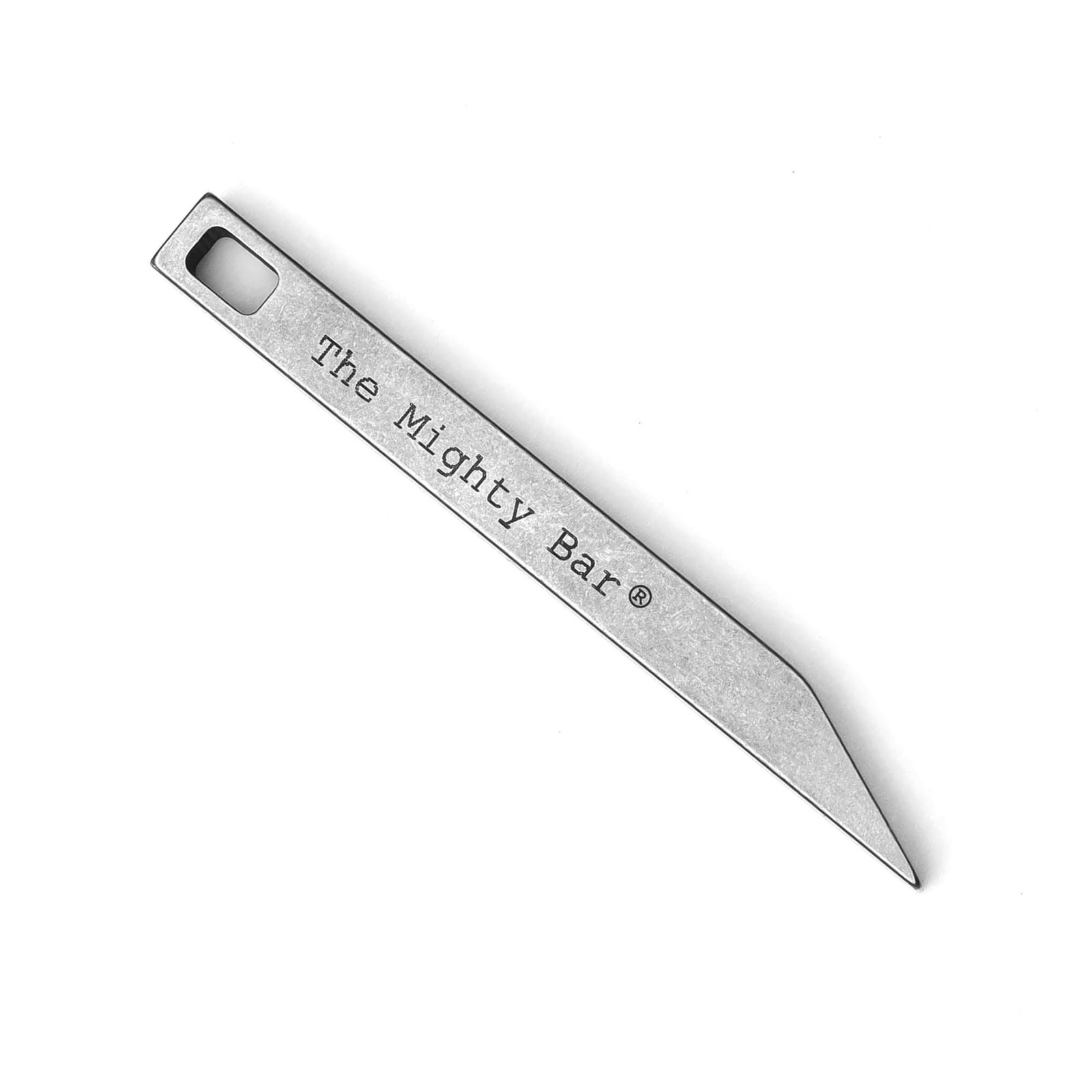 Gear Spool The Mighty Bar – Heavy Duty Keychain Key Holder Prybar Edc Pry Bar For Every Day Carry Small Stainless Steel Key Chain Multitool Prybar For Keys – Made By