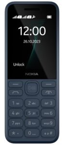 Nokia 130 Music | Built-in Powerful Loud Speaker with Music Player and Wireless FM | Dedicated Music Buttons | Big 2.4” Display | 1 Month Standby Battery Life | Dark Blue