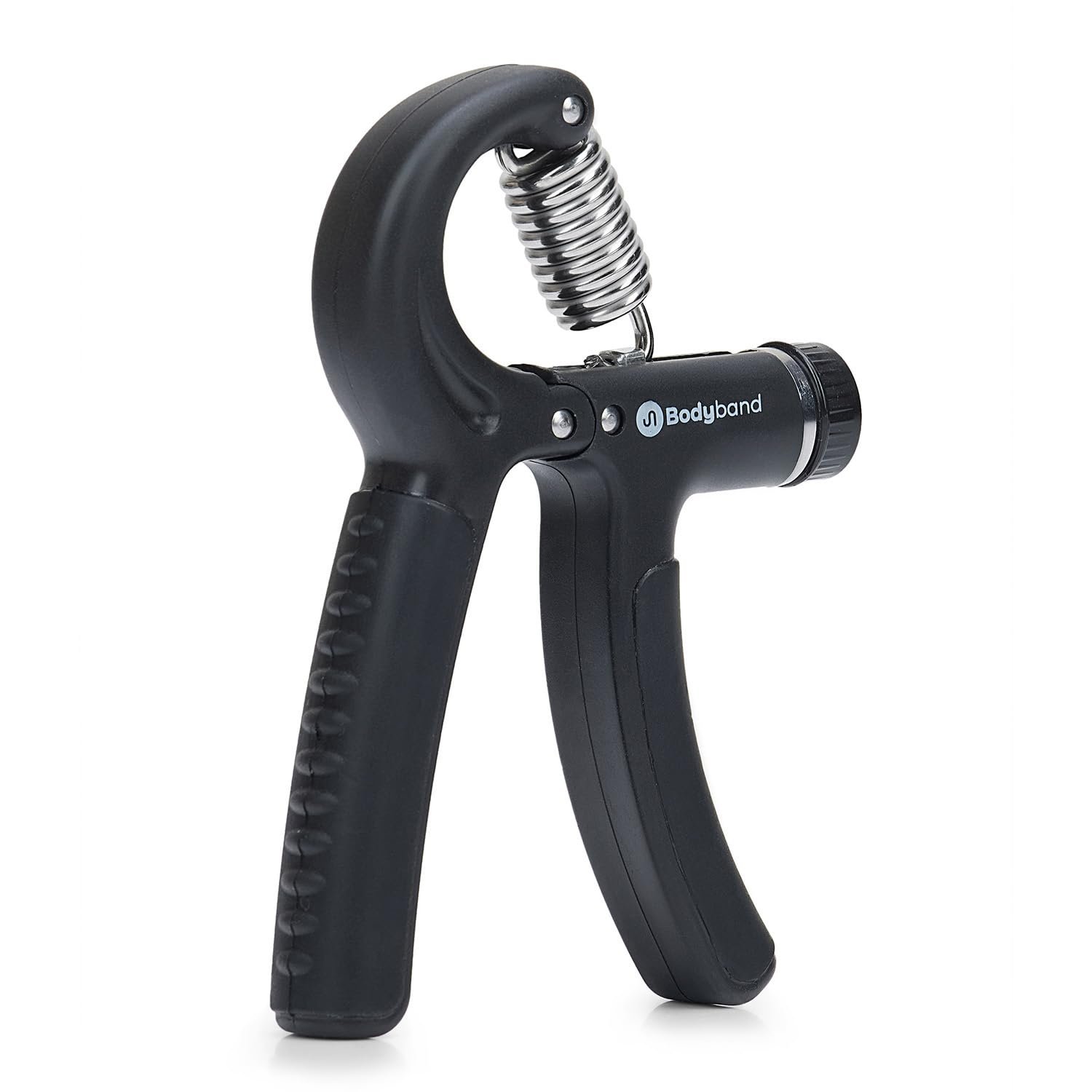 Boldfit Bodyband Hand Grip Workout Strengthener, Adjustable Hand Gripper Unisex for Gym Hand Exercise Equipment to Use in Home for Forearm Exercise, Finger Power Gripper 60 Kg Black-Orange,Plastic