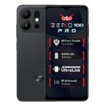 Zeno 100 Pro | 3GB RAM + 5GB Virtual RAM, 64GB Storage | 5000mAh Battery | UNISOC Octa-Core Processor | DTS Sound | Military Grade Protection | 6.6″ 90Hz HD+ Display | Android 15 Go | Natural Black