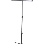 JUAREZ JRZ06NT Foldable Music / Notation Stand | Height Adjustable Metal Sheet Music Stand | Lightweight Tripod Stand for Guitar, Keyboard, Violin & Vocal Practice