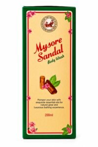 Mysore Sandal Body Wash, 200 ml with Free Loofah