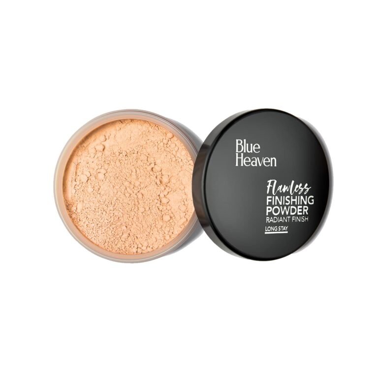 Blue Heaven Flawless Matte Finishing Powder for Normal Skin, Radiant Finish, Long Stay, Natural, 20gm, Brown