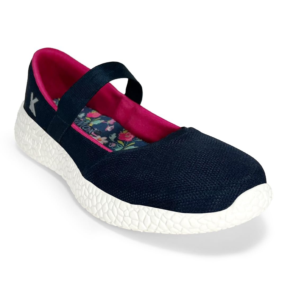 KazarMax Women’s Mary Jane Slip On Shoes | Casual Ballet Flats Ballerinas | Lightweight Comfortable Flat Shoes for Women