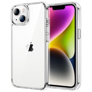 JETech Case for iPhone 14, Anti-Yellowing, Clear