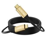 Ultra Long USB C Cable 15 FT, USB-C to C Cable, USB 3.1 Gen 2, Supports 4K@60Hz Video Output, 65W PD Fast Charging, 10Gbps Data Transfer, for Smartphone, Laptop, Tablet, TV, Monitor and More