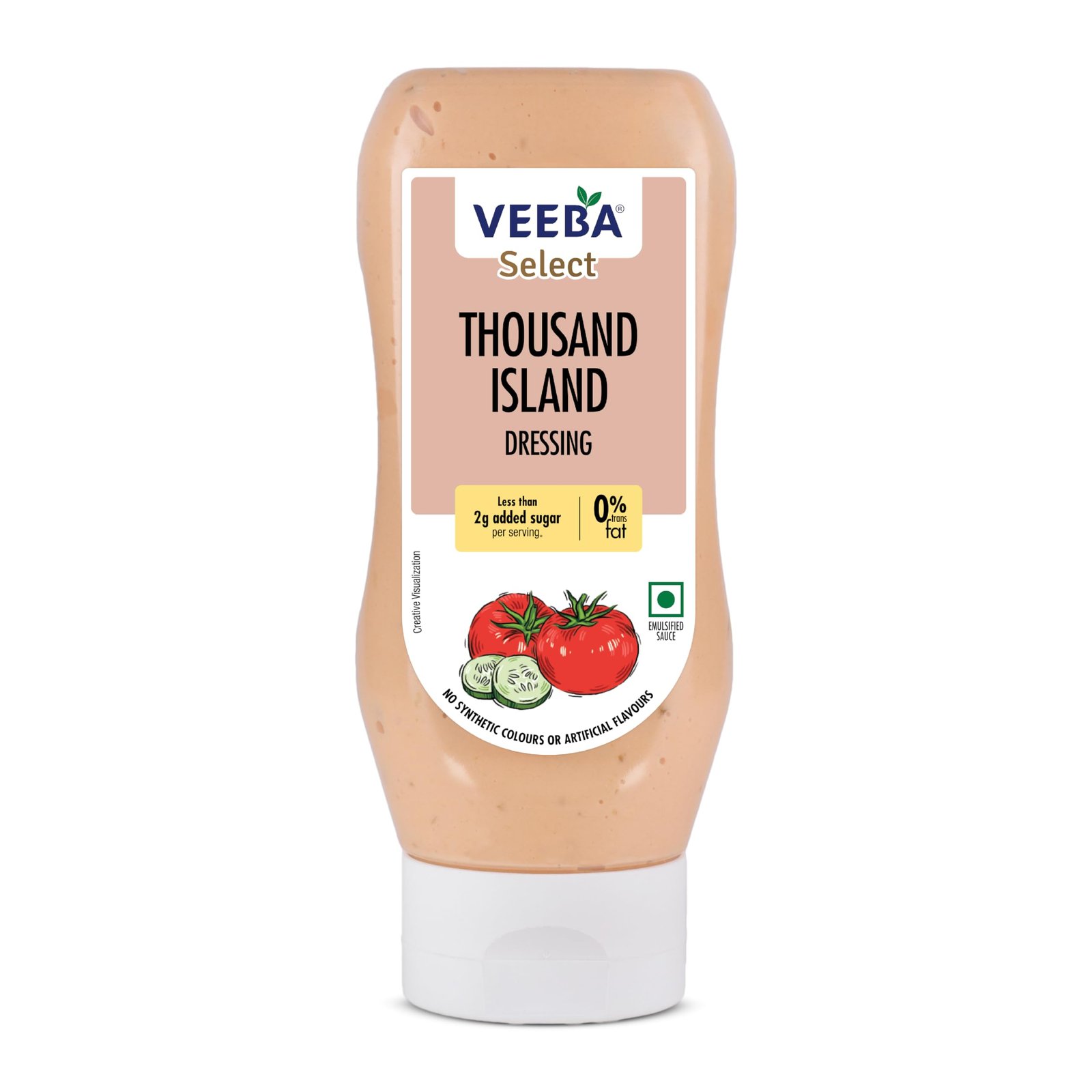 Veeba Thousand Island Dressing (300G) I No synthetic Colours I Gluten Free I 0 Trans Fat