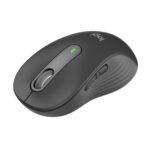 Logitech Signature M650 L Full Size Wireless Mouse – for Large Sized Hands, 2-Year Battery, Silent Clicks, Customisable Side Buttons, Bluetooth – Graphite