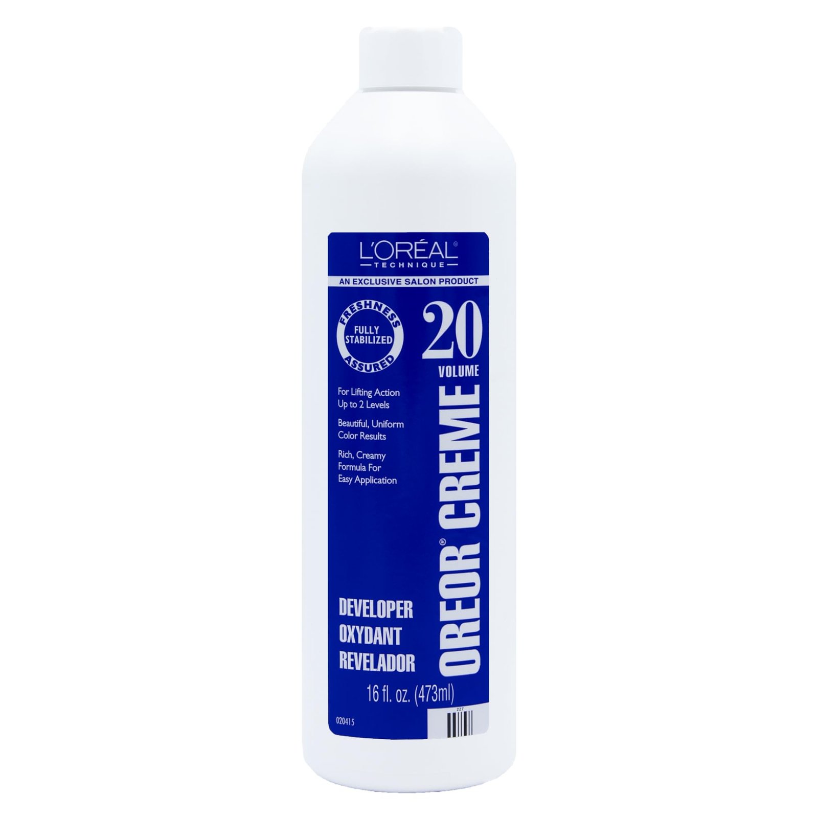 L’Oreal Oreor 20-Volume Creme Developer, 16 Ounce
