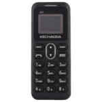 KECHAODA A27 Keypad Dual Sim Mini Mobile Phone with External Memory Slot 1.68cm (0.66 inch) Display Only Mobile Phone & Charging Cable in Box, Battery,No Charger – Black