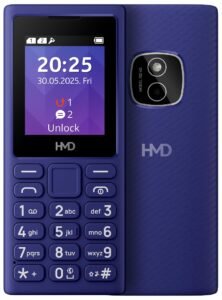 HMD 102 4G | Dual Sim Keypad Mobile Phone with Cloud Phone Apps Supports YouTube, YouTube Shorts, Facebook & Much More | Type C Fast Charging | Rear Camera | 1-Year Replacement Guarantee | Purple