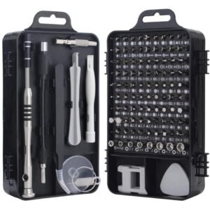 TEC TAVAKKAL Latest PC Repair Screwdriver Set, 110 in 1 Professional Precision Screwdriver Set, Multi-Function Magnetic Repair Computer Tool Kit For Mobiles Tablets Glasses Laptop PC