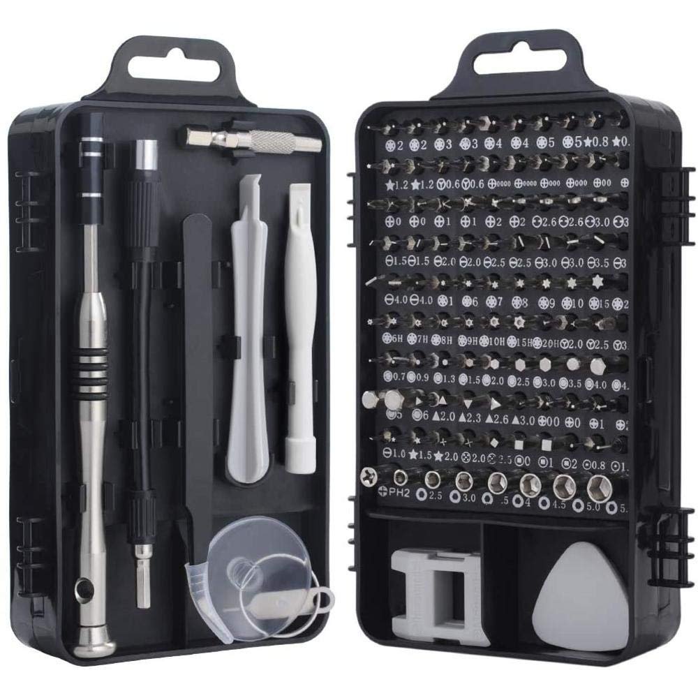 TEC TAVAKKAL Latest PC Repair Screwdriver Set, 110 in 1 Professional Precision Screwdriver Set, Multi-Function Magnetic Repair Computer Tool Kit For Mobiles Tablets Glasses Laptop PC