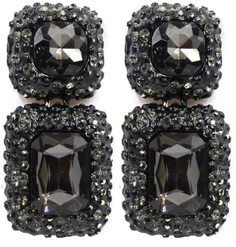YouBella Fashion Jewellery Ear Rings Drop and Dangler Earings Crystal Earrings for Girls and Women