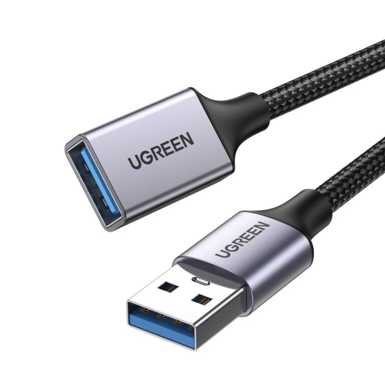 UGREEN USB 3.0 Extension Cable 1M, Nylon Braided 5Gbps Data Transfer