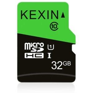 KEXIN 32GB Micro SD Card 1 Pack microSDHC Memory Card UHS‑I C10 U1 Micro SD Card Full HD High Speed TF Card for Smartphone Tablet Dash Cam Drone Game Console