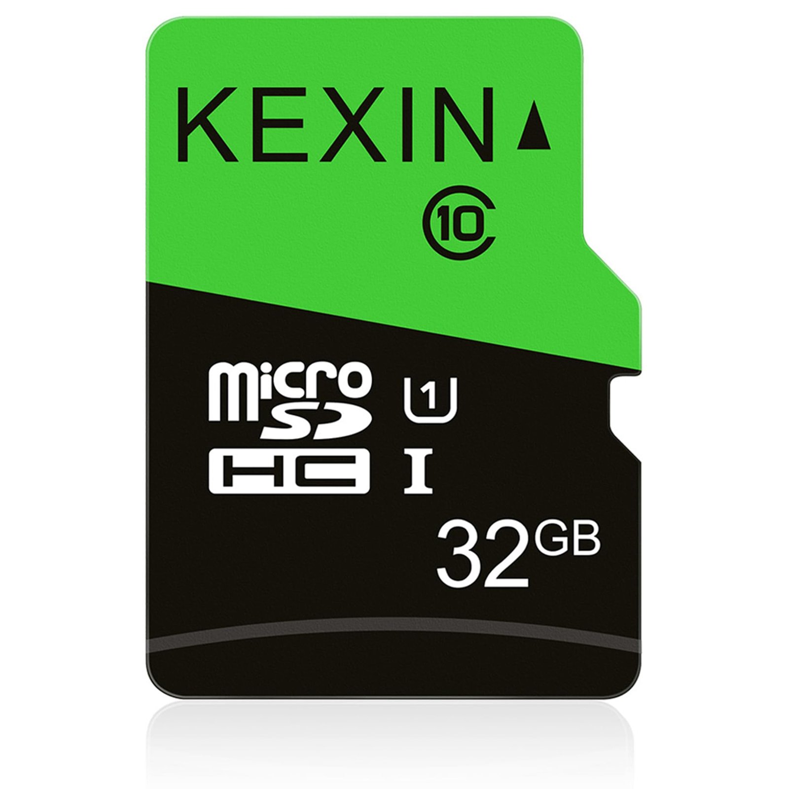 KEXIN 32GB Micro SD Card 1 Pack microSDHC Memory Card UHS‑I C10 U1 Micro SD Card Full HD High Speed TF Card for Smartphone Tablet Dash Cam Drone Game Console