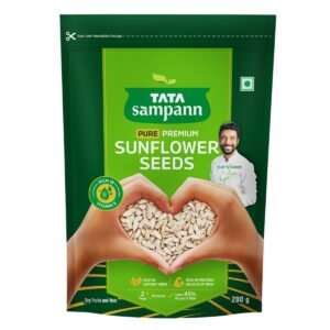 Tata Sampann Pure Premium Sunflower Seeds, 200g, Rich in Dietary Fibre & Protein, Source of Iron