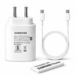 25W Type C Super Fast Charger Adapter with USB C 3.3ft Cable