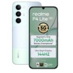 realme P4 Lite 5G (Mosaic Green, 4GB RAM, 64GB) | 13MP Camera | 6.8″ 144Hz Display | Dimensity 6300 5G | 7000mAh Battery | 15W Charging