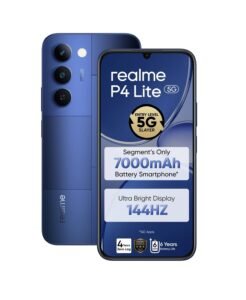 realme P4 Lite 5G (Mosaic Blue, 4GB RAM, 128GB) | 13MP Camera | 6.8″ 144Hz Display | Dimensity 6300 5G | 7000mAh Battery | 15W Charging